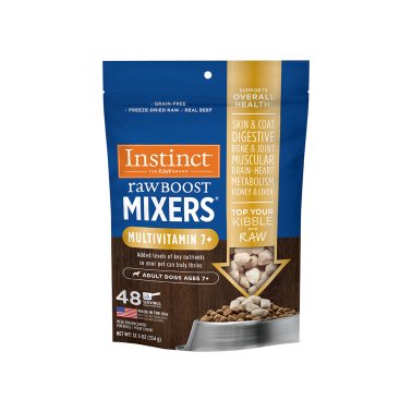 Photo of Instinct-Instinct Raw Boost Mixers Grain-Free Multivitamin 7+ Freeze-Dried Dog Food-12.5 oz-from Pet Wish Pros