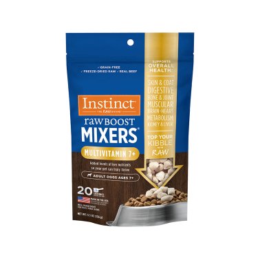 Photo of Instinct-Instinct Raw Boost Mixers Grain-Free Multivitamin 7+ Freeze-Dried Dog Food-5.5 oz-from Pet Wish Pros