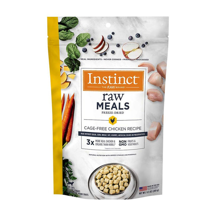 Photo of Instinct-Instinct Raw Meals Freeze-Dried Cat Food-Cage-Free Chicken-9.5 oz-from Pet Wish Pros