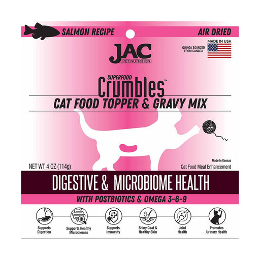 Photo of JAC Pet Nutrition-Air Dried Superfood Crumbles Cat Food Topper-from Pet Wish Pros