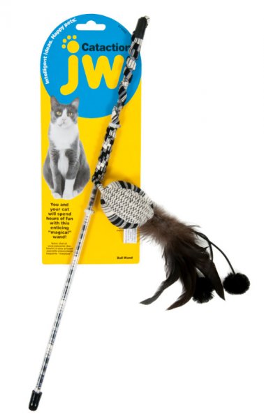 Photo of JW Pet Company-JW Cataction Wand Cat Toy Color-Pack of 1-from Pet Wish Pros