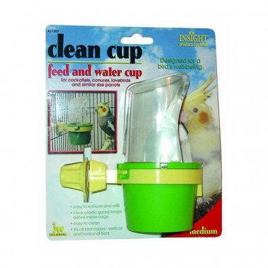 Photo of JW Pet Company-JW Clean Cup Bird Feed & Water Multicolor Cup-Medium-from Pet Wish Pros