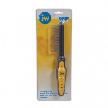 Photo of JW Pet Company-JW Gripsoft Shedding Comb for Dog-Pack of 1-from Pet Wish Pros