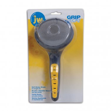 Photo of JW Pet Company-JW Gripsoft Slicker Brush with Soft Pins-Large-from Pet Wish Pros