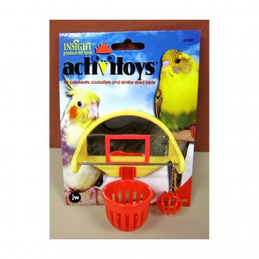 Photo of JW Pet Company-JW Multicolor Birdie Basketball Toy-from Pet Wish Pros