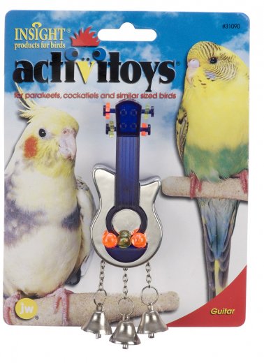 Photo of JW Pet Company-JW Multicolor Birdie Guitar Toy-from Pet Wish Pros