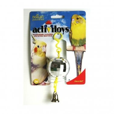 Photo of JW Pet Company-JW Multicolor Disco Ball Toy-Pack of 1-from Pet Wish Pros