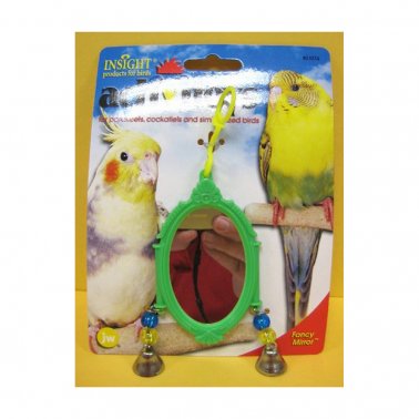 Photo of JW Pet Company-JW Multicolor Fancy Mirror Toy-Pack of 1-from Pet Wish Pros