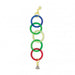 Photo of JW Pet Company-JW Multicolor Olympia Rings Toy-Pack of 1-from Pet Wish Pros