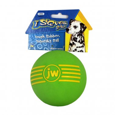 Photo of JW Pet Company-JW iSqueak Ball Dog Toy-Large-from Pet Wish Pros