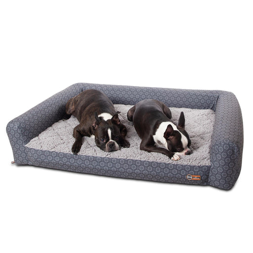 Photo of K&H Pet Products-K&H Pet Products Air Sofa Pet Bed Geo Flower-Medium-Gray-from Pet Wish Pros