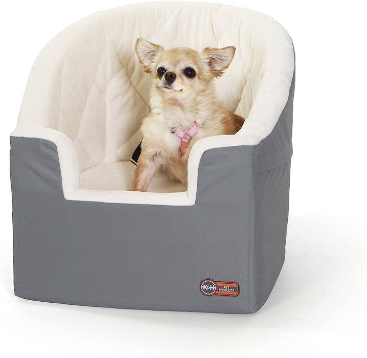 Photo of K&H Pet Products-K&H Pet Products Bucket Booster Pet Seat Knock Down-Unheated-Gray-from Pet Wish Pros