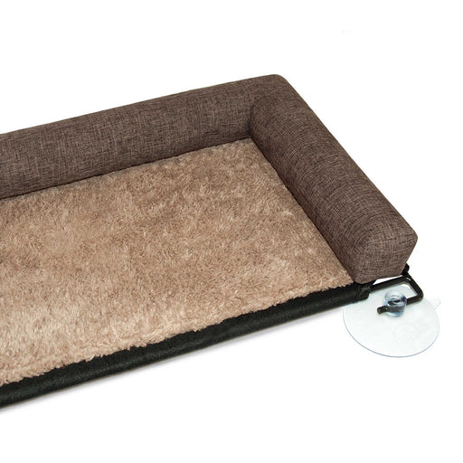 Photo of K&H Pet Products-K&H Pet Products EZ Mount Kitty Sill Deluxe with Bolster-from Pet Wish Pros