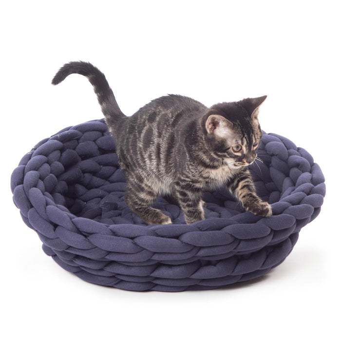 Photo of K&H Pet Products-K&H Pet Products Knitted Pet Bed-Navy-from Pet Wish Pros