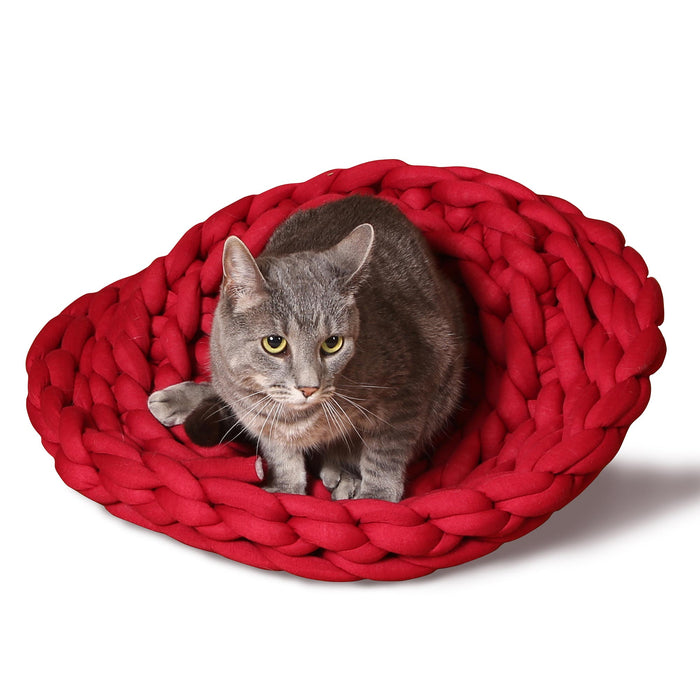 Photo of K&H Pet Products-K&H Pet Products Knitted Pet Bed-Red-from Pet Wish Pros