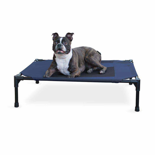 Photo of K&H Pet Products-K&H Pet Products Original Pet Cot Elevated Pet Bed-Medium-Blue-from Pet Wish Pros