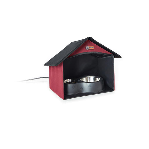 Photo of K&H Pet Products-K&H Pet Products Outdoor Kitty Dining Room-Red-from Pet Wish Pros