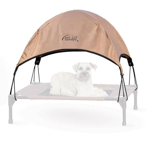 Photo of K&H Pet Products-K&H Pet Products Pet Cot Canopy-Medium-Tan-from Pet Wish Pros