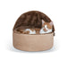 Photo of K&H Pet Products-K&H Pet Products Self-Warming Kitty Bed Hooded-Small-Chocolate/Tan-from Pet Wish Pros