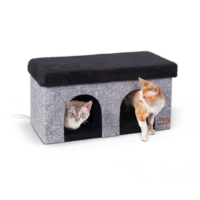 Photo of K&H Pet Products-K&H Pet Products Thermo-Kitty Duplex-Gray-from Pet Wish Pros