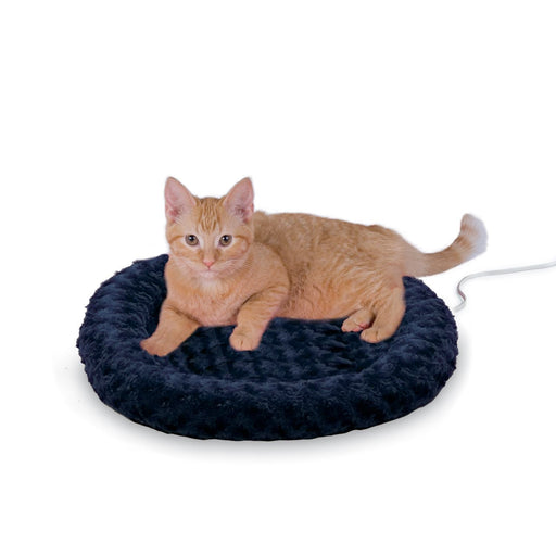 Photo of K&H Pet Products-K&H Pet Products Thermo-Kitty Fashion Splash Bed-16 in x 16 in x 2 in-Blue-from Pet Wish Pros