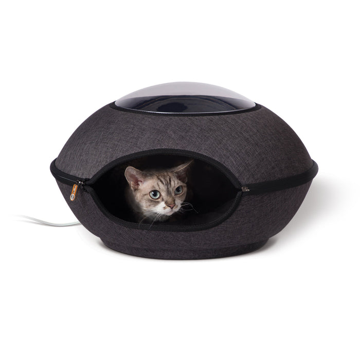 Photo of K&H Pet Products-K&H Pet Products Thermo-Lookout Cat Pod-Gray-from Pet Wish Pros