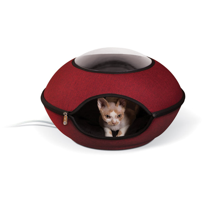 Photo of K&H Pet Products-K&H Pet Products Thermo-Lookout Cat Pod-Red-from Pet Wish Pros