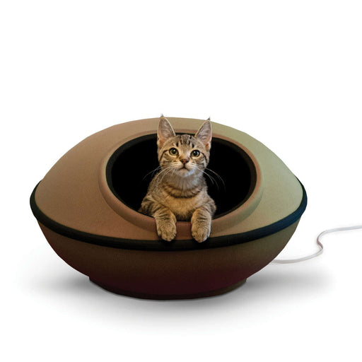 Photo of K&H Pet Products-K&H Pet Products Thermo-Mod Dream Pod-Tan/Black-from Pet Wish Pros