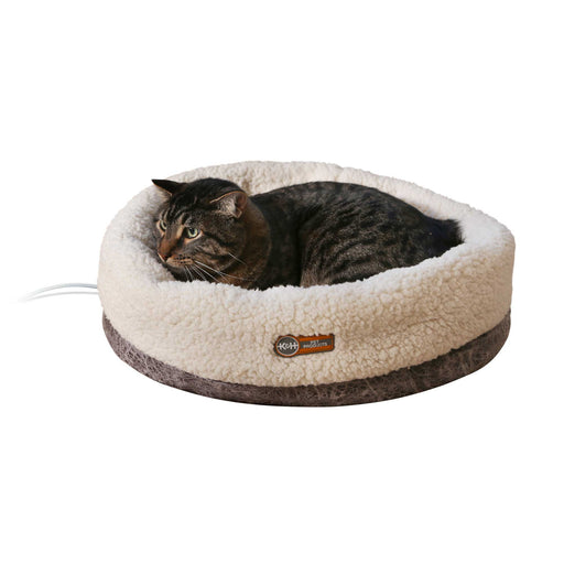 Photo of K&H Pet Products-K&H Pet Products Thermo-Snuggle Cup Pet Bed-Bomber Gray-from Pet Wish Pros