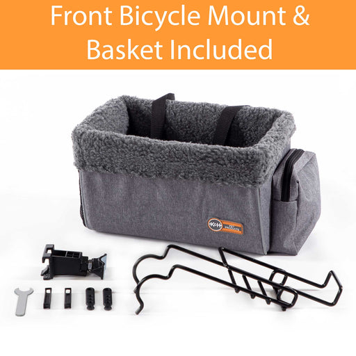 Photo of K&H Pet Products-K&H Pet Products Travel Bike Basket for Pets-Small-from Pet Wish Pros