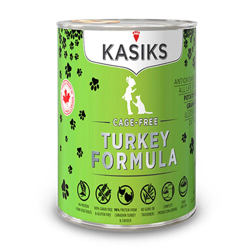 Photo of Kasiks-FirstMate Kasiks Canned Cat Food-Cage Free Turkey-(12.2 oz) [12 count]-from Pet Wish Pros