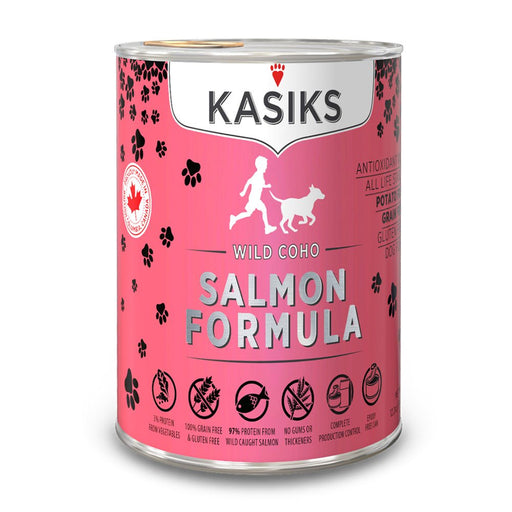 Photo of Kasiks-FirstMate Kasiks Canned Dog Food-Wild Coho Salmon-(12.2 oz) [12 count]-from Pet Wish Pros