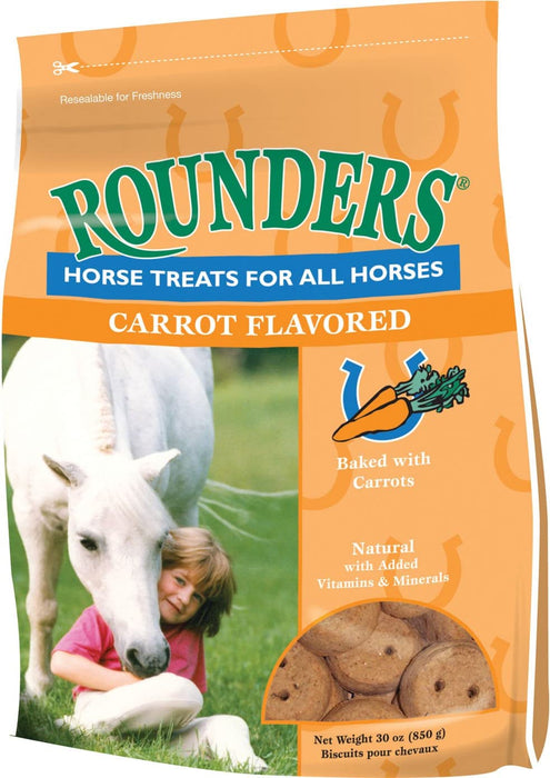 Photo of Kent Feeds-Rounders Horse Treats-Carrot-30 oz-from Pet Wish Pros