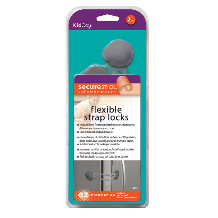 Photo of KidCo-KidCo Flexible Strap Locks-Gray-2 count-from Pet Wish Pros