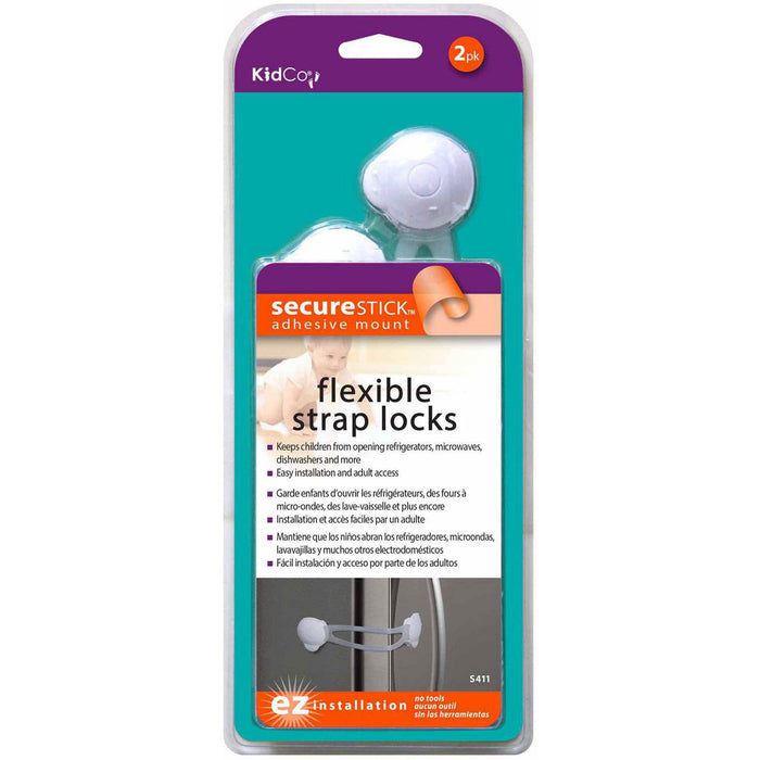 Photo of KidCo-KidCo Flexible Strap Locks-White-2 count-from Pet Wish Pros