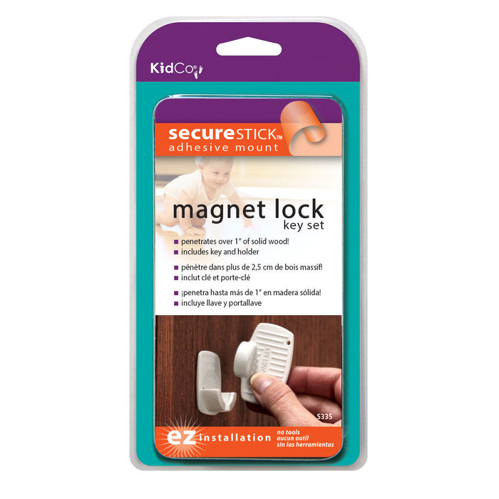 Photo of Kidco-Kidco Magnet Lock and Key Adhesive Mount White-Pack of 1-from Pet Wish Pros