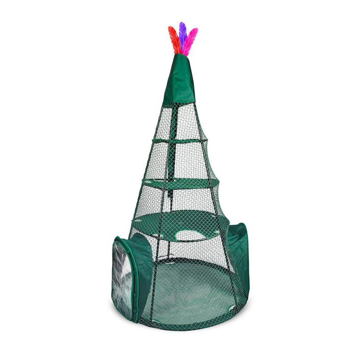 Photo of Kittywalk Systems-Kittywalk Systems Teepee Outdoor Cat Enclosure-Pack of 1-from Pet Wish Pros