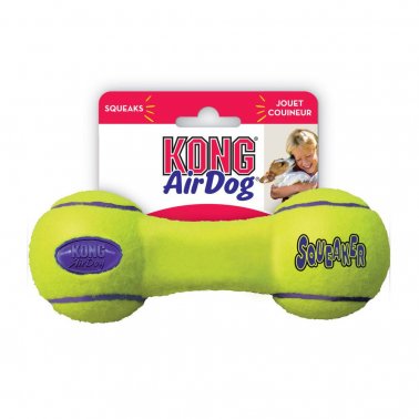 Photo of Kong-Kong Airdog Squeaker Dog Toy-Medium-Dumbbell-from Pet Wish Pros