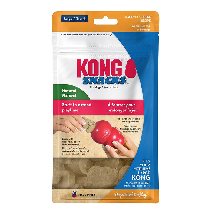 Photo of Kong-Kong Stuff'n Snacks Dog Treat-12 oz-Bacon & Cheese & 12 oz-from Pet Wish Pros