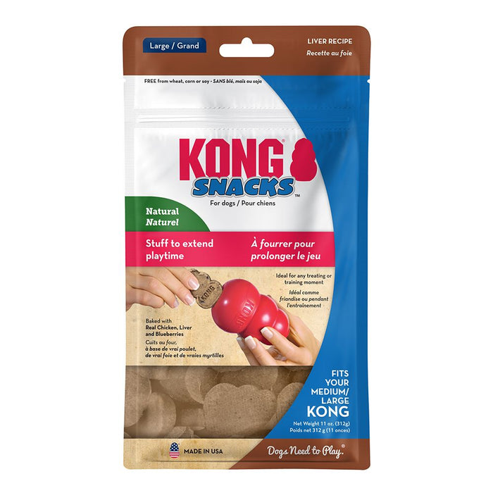 Photo of Kong-Kong Stuff'n Snacks Dog Treat-Liver-Large-from Pet Wish Pros