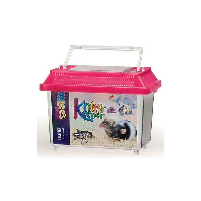 Photo of Lee's Aquarium-Lee's Rectangle Kritter Keeper for Small Animal-1.69 qt-Assorted-from Pet Wish Pros