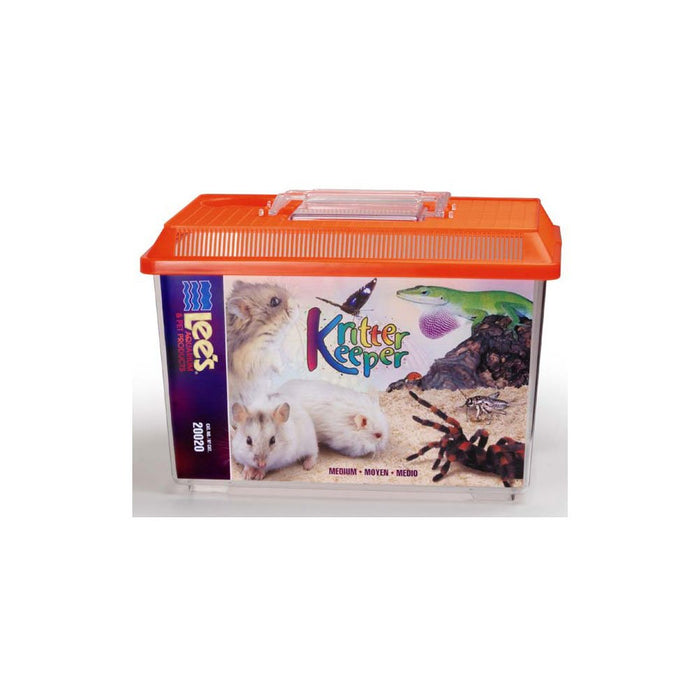 Photo of Lee's Aquarium-Lee's Rectangle Kritter Keeper for Small Animal-1.75 gal-Assorted-from Pet Wish Pros
