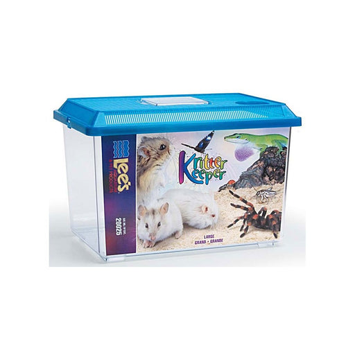 Photo of Lee's Aquarium-Lee's Rectangle Kritter Keeper for Small Animal-3 gal-Assorted-from Pet Wish Pros