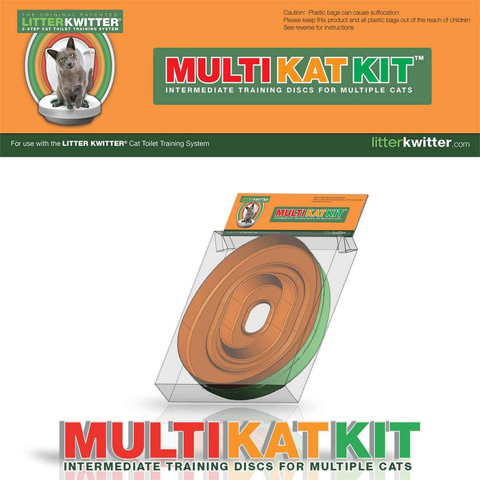 Photo of Litter Kwitter-Litter Kwitter Multi-Kat-Kit Toilet Training System-Pack of 1-from Pet Wish Pros