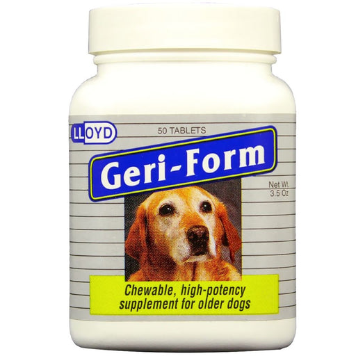 Photo of Lloyd-Geri-Form Chewable Tablets for Dogs-50 count-from Pet Wish Pros