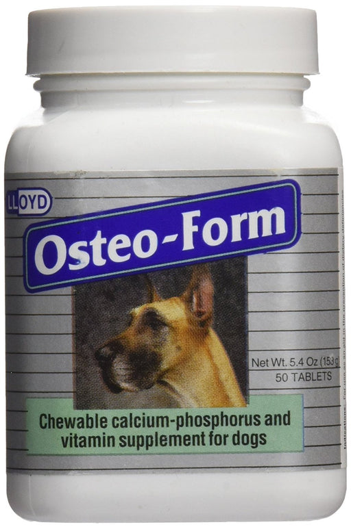 Photo of Lloyd-Osteo-Form Chewable Vitamin Supplement Tablets for Dogs-50 count-from Pet Wish Pros