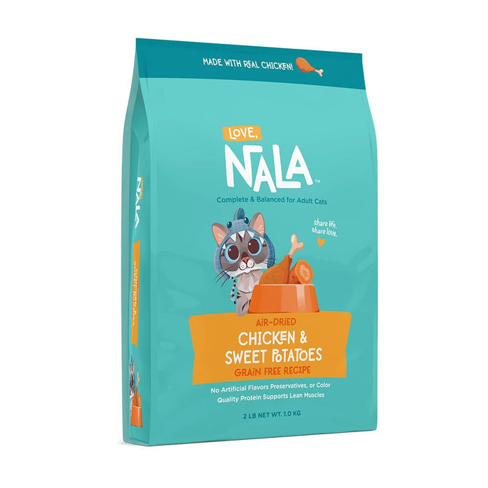 Photo of Love, Nala-Love, Nala Air-Dried Cat Food-Chicken & Sweet Potato-1 lb-from Pet Wish Pros