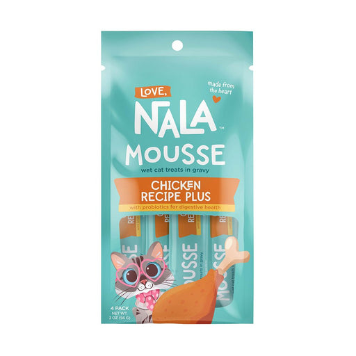 Photo of Love, Nala-Love, Nala Mousse Cat Treat with Probiotics-Chicken-4 pack-from Pet Wish Pros