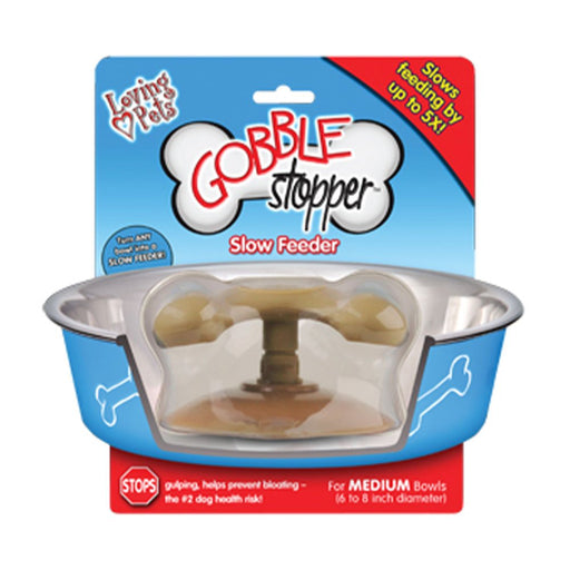 Photo of Loving Pets-Loving Pets Gobble Stopper Slow Feeder Bowls-from Pet Wish Pros