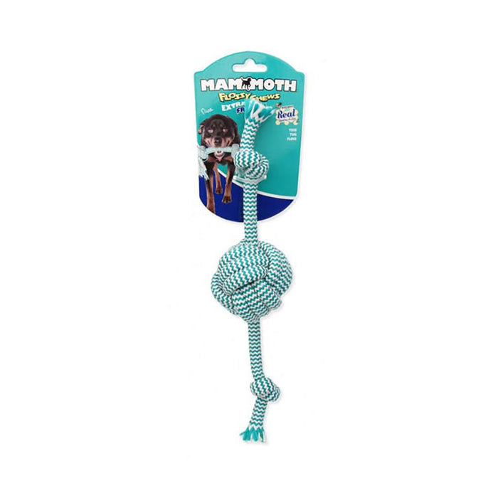 Photo of Mammoth Pet Products-Mammoth Flossy Chews Extra Fresh Monkey Fist Ball with Rope Toy-Small Dog-from Pet Wish Pros